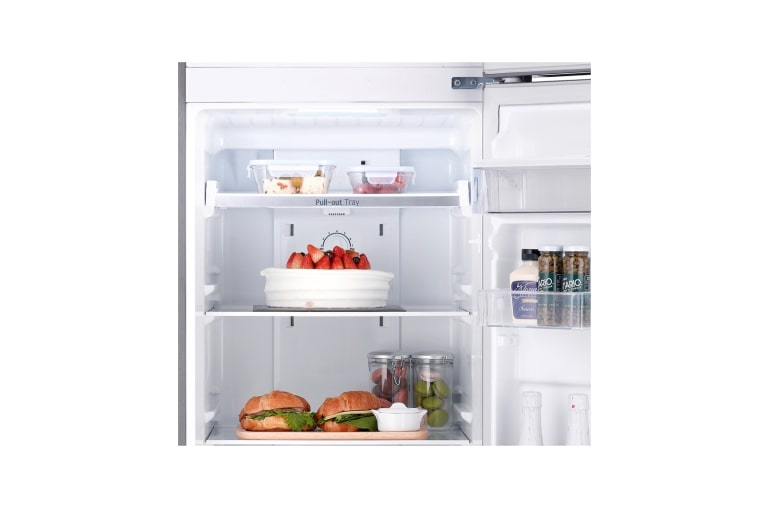 LG Refrigeradora con Smart Inverter Compressor (10 años de garantía) y 272L de capacidad, GT29WPP
