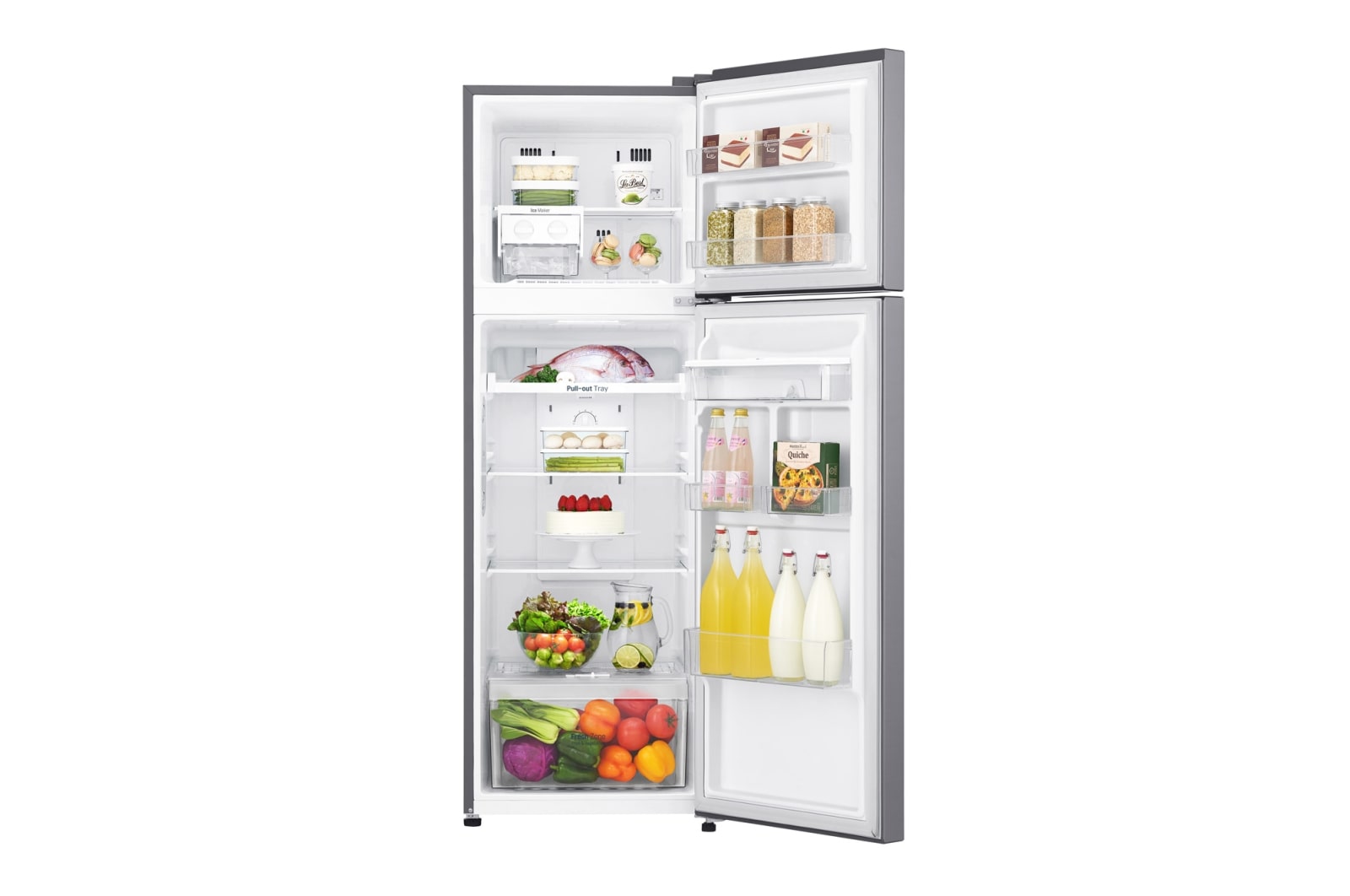 LG Refrigeradora Top Freezer 254L con Door Cooling, GT29WPPDC