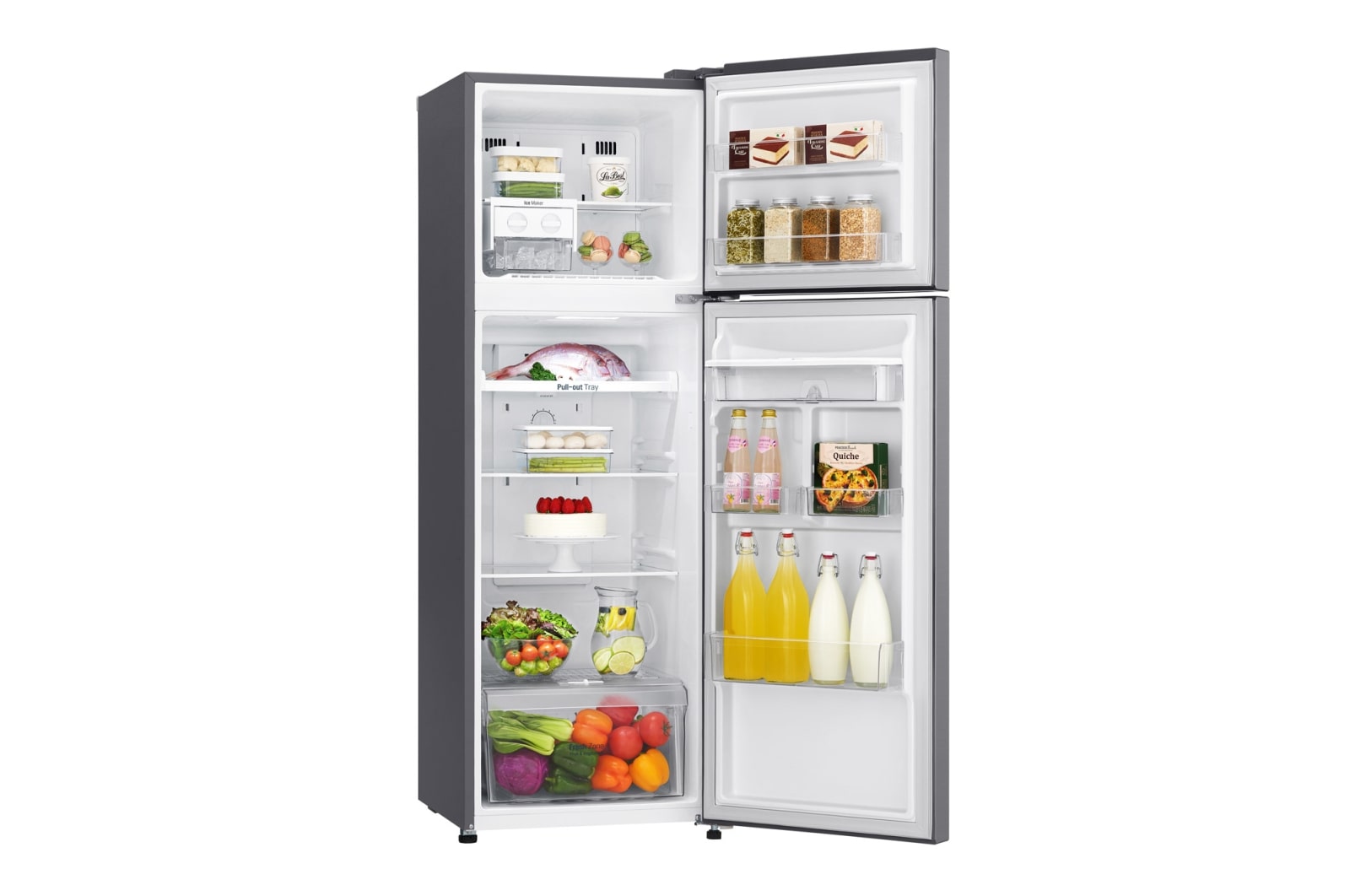 LG Refrigeradora Top Freezer 254L con Door Cooling, GT29WPPDC
