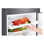 LG Refrigeradora Top Freezer 254L con Múltiple Flujo de aire, Control de humedad y diagnóstico inteligente, GT29WPPK