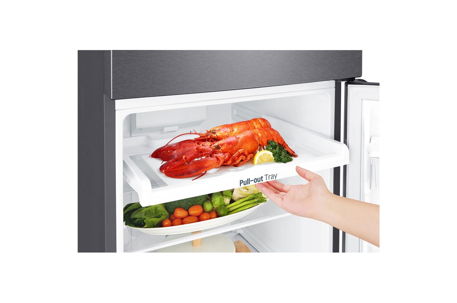 LG Refrigeradora Top Freezer 254L con Control de humedad, GT29WPPK