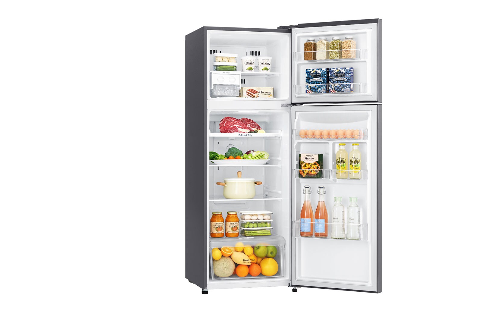 LG Refrigeradora Top Freezer 312L con Door Cooling, GT32BPPDC