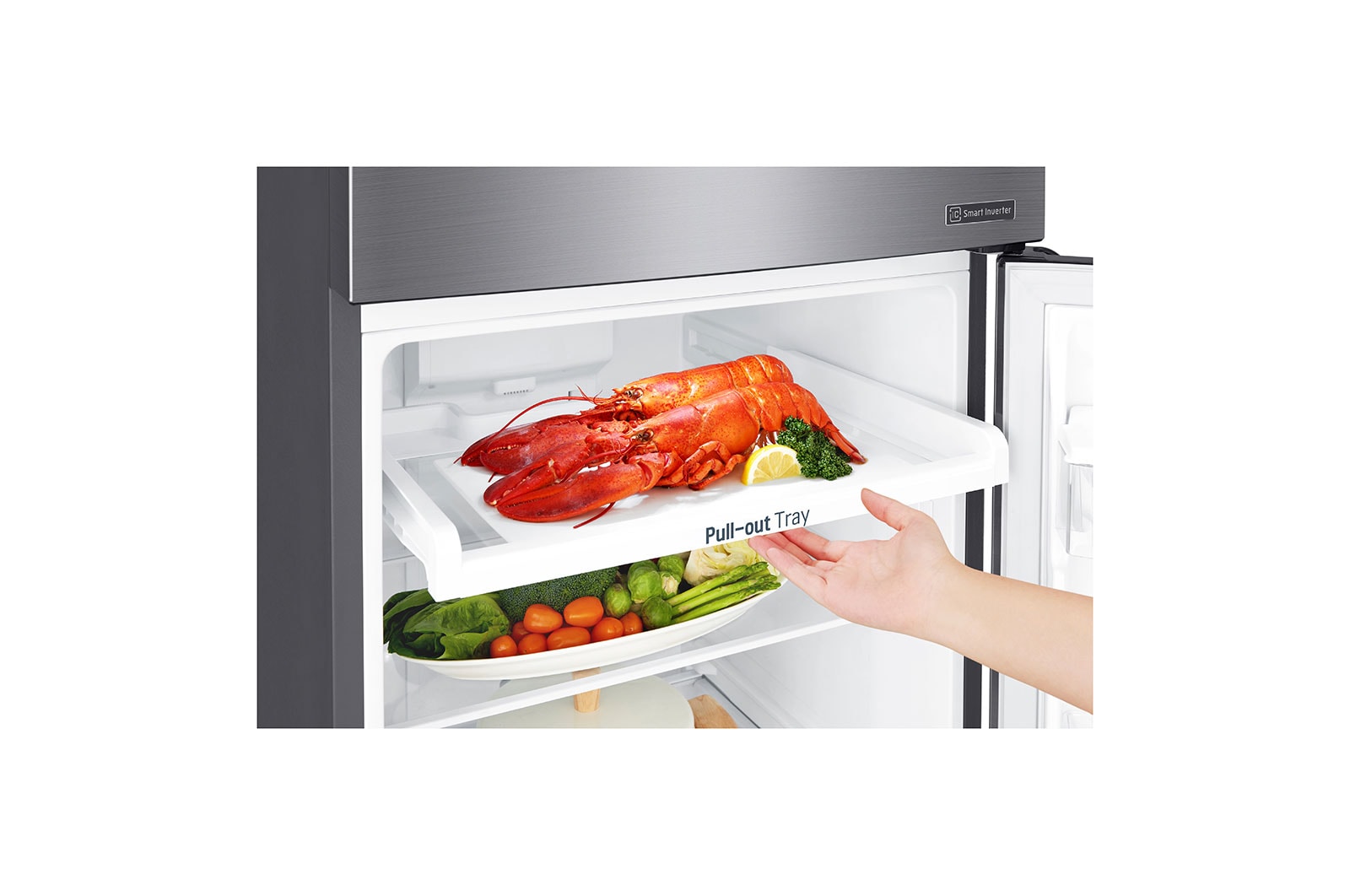 LG Refrigeradora Top Freezer 312L con Door Cooling, GT32BPPDC