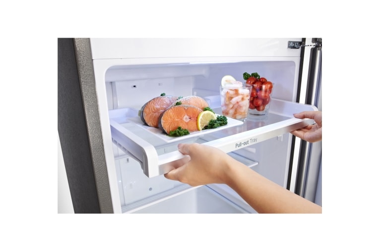 LG Refrigeradora con Smart Inverter Compressor (10 años de garantía) y 333 L de capacidad, GT32BPPK