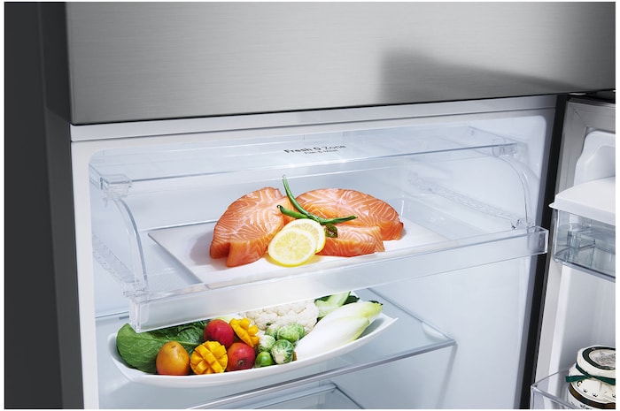 LG Refrigeradora LG Top Freezer 374L con Door Cooling, GT37SGP