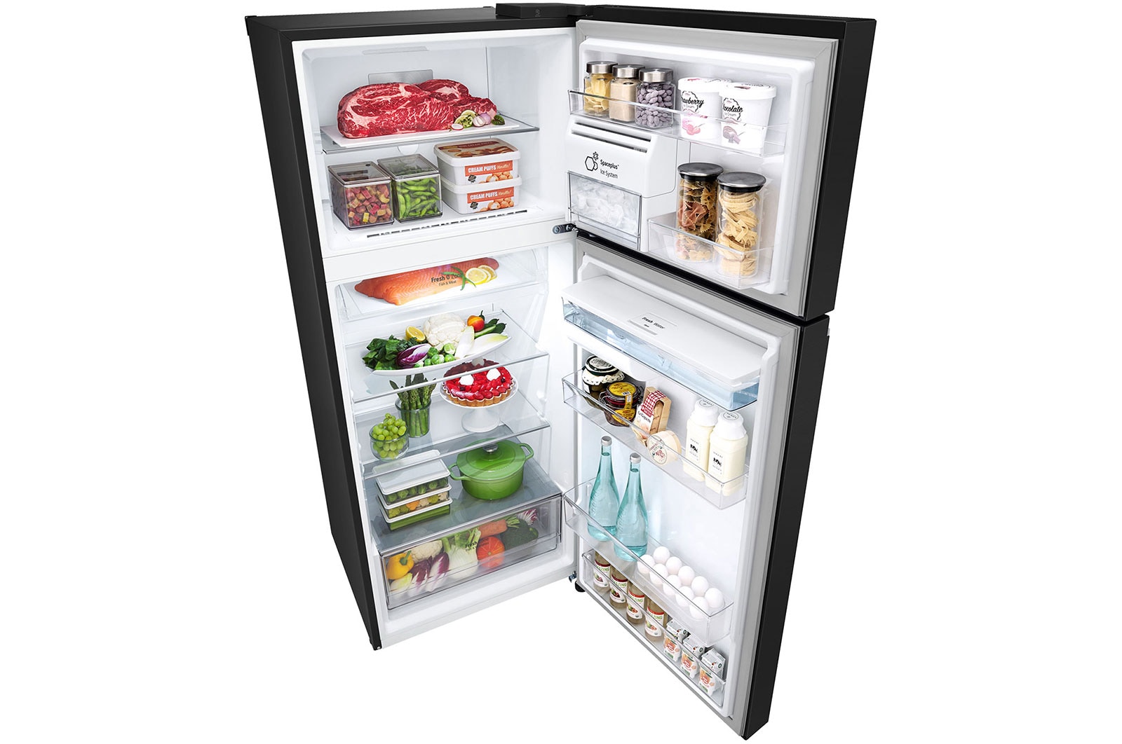 LG Refrigeradora Top Freezer 383L con Door Cooling y ThinQ, GT39AGD1