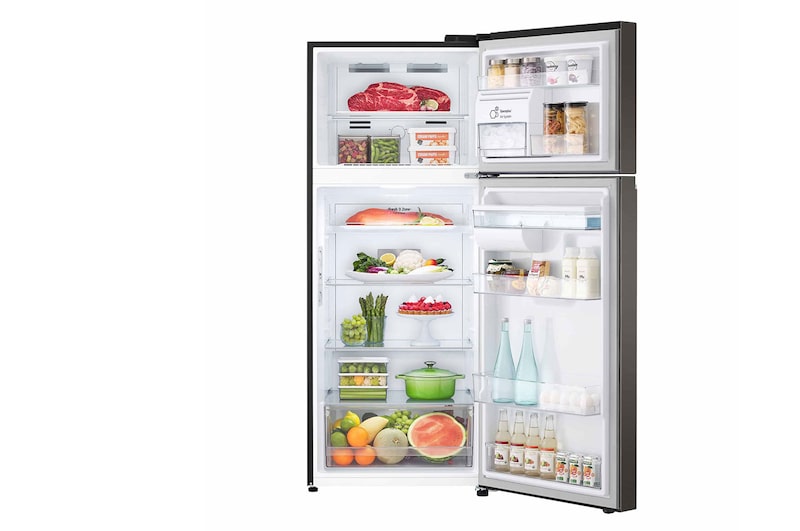 LG Refrigeradora Top Freezer 382L con Door Cooling y ThinQ, GT39AGD