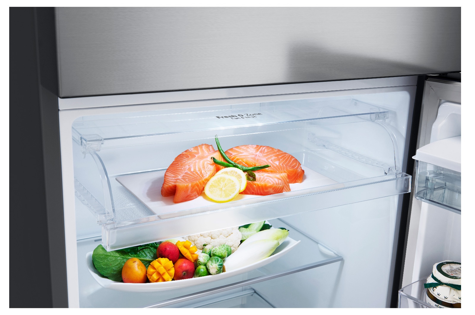 LG Refrigeradora Top Freezer 392L con Door Cooling y ThinQ, GT39SGP