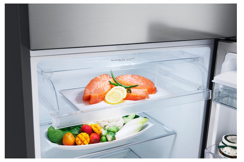 LG Refrigeradora Top Freezer 392L con Door Cooling y ThinQ, GT39SGP