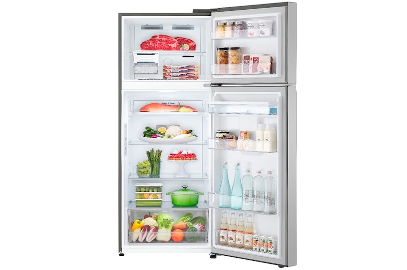 LG Refrigeradora Top Freezer 392L con Door Cooling y ThinQ, GT39SGP