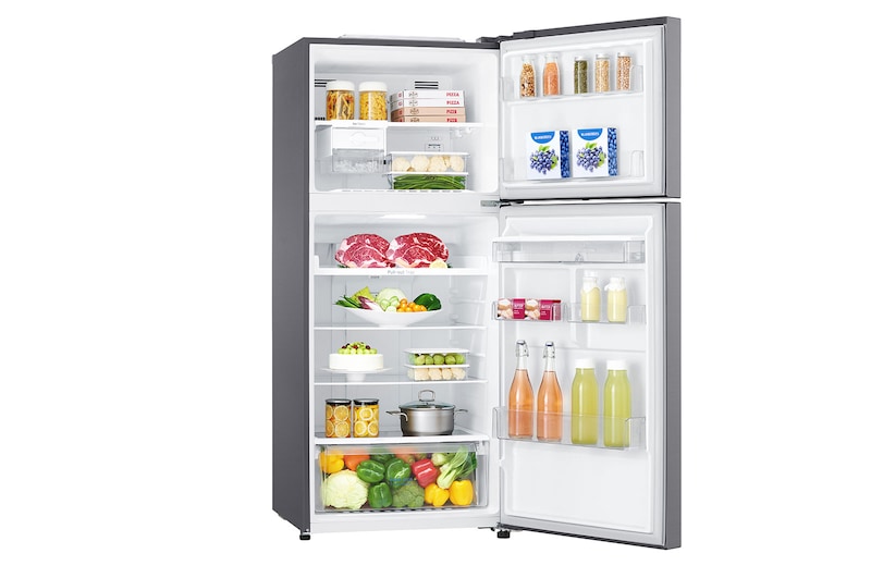 LG Refrigeradora Top Freezer 410L con DoorCooling, Múltiple Flujo de aire y diagnóstico inteligente, GT39WPPDC