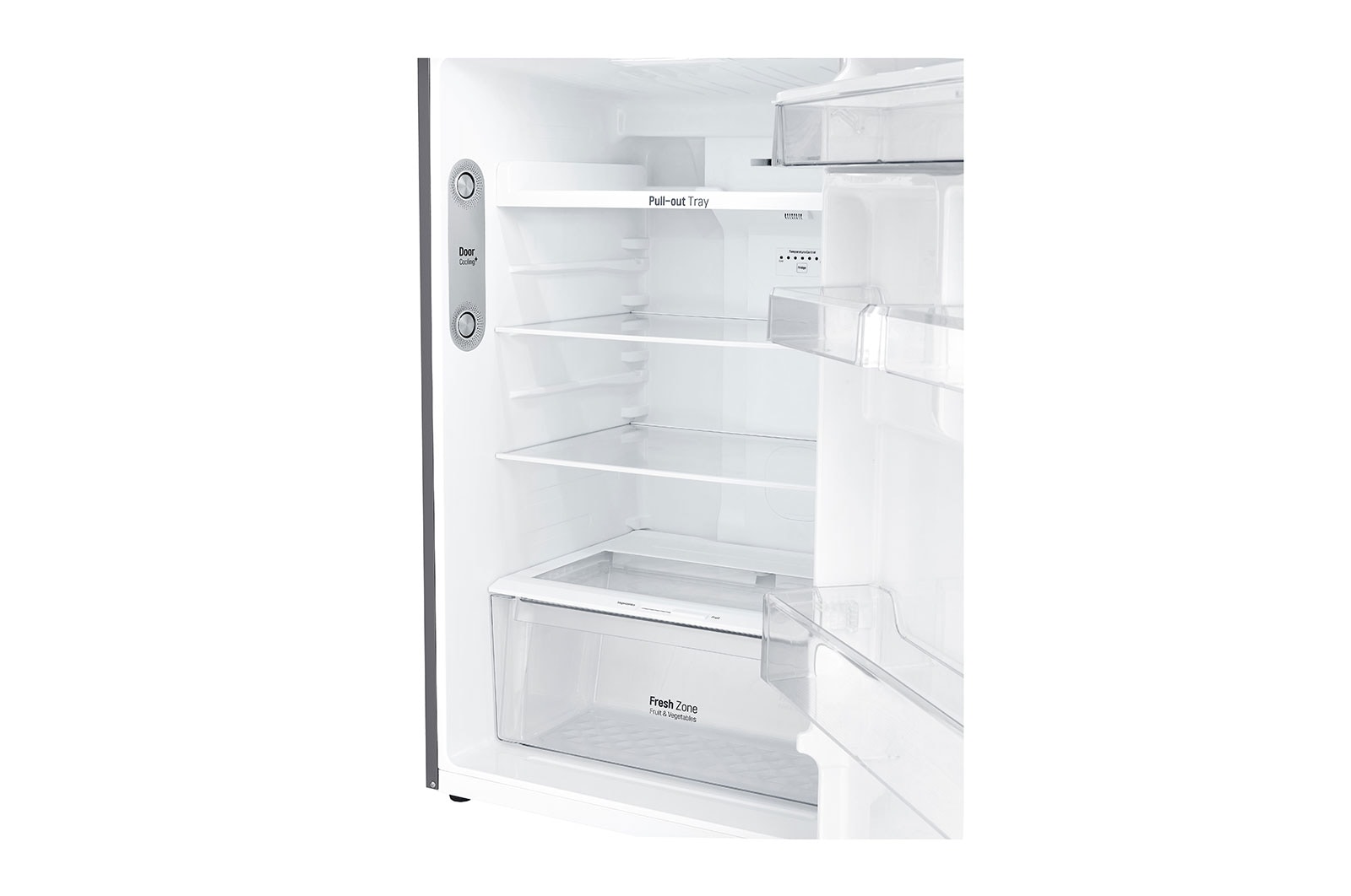 LG Refrigeradora Top Freezer 410L con DoorCooling, Múltiple Flujo de aire y diagnóstico inteligente, GT39WPPDC