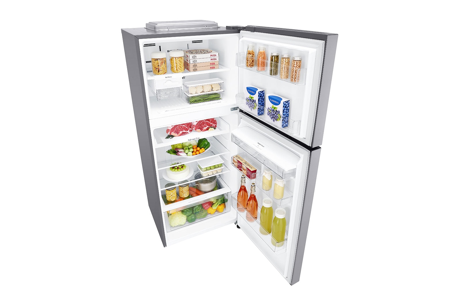 LG Refrigeradora Top Freezer 410L con DoorCooling, Múltiple Flujo de aire y diagnóstico inteligente, GT39WPPDC
