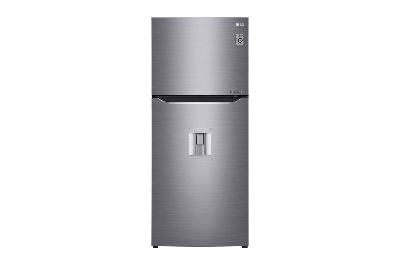 Vista frontal de Refrigeradora Top Freezer 410L con DoorCooling, Múltiple Flujo de aire y diagnóstico inteligente GT39WPPDC