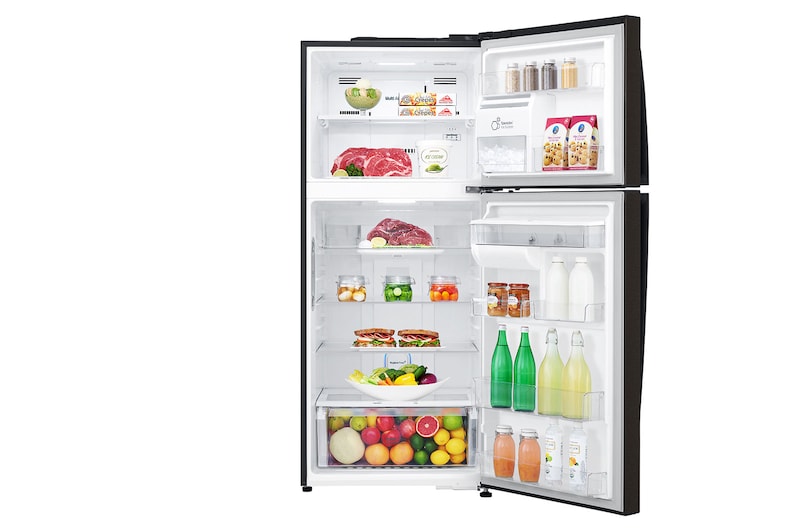 LG Refrigeradora Top Freezer 396L con Door Cooling y ThinQ, GT41AGD