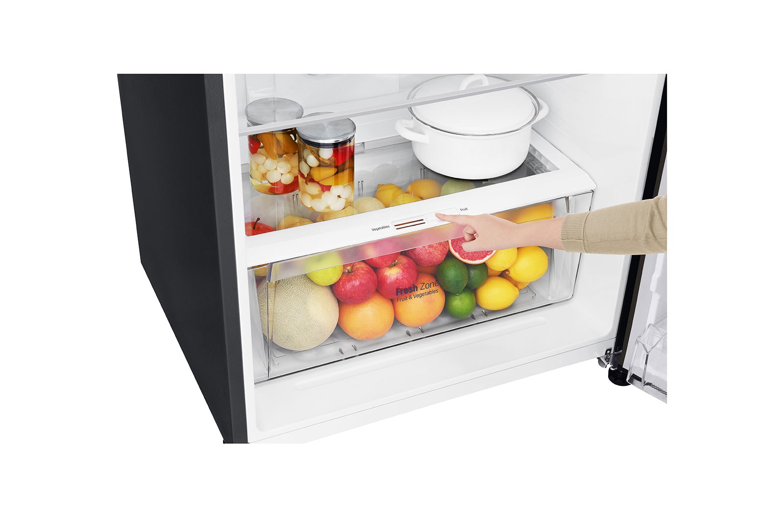 LG Refrigeradora Top Freezer 396L con Door Cooling y ThinQ, GT41AGD