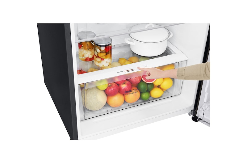 LG Refrigeradora Top Freezer 396L con Door Cooling y ThinQ, GT41AGD