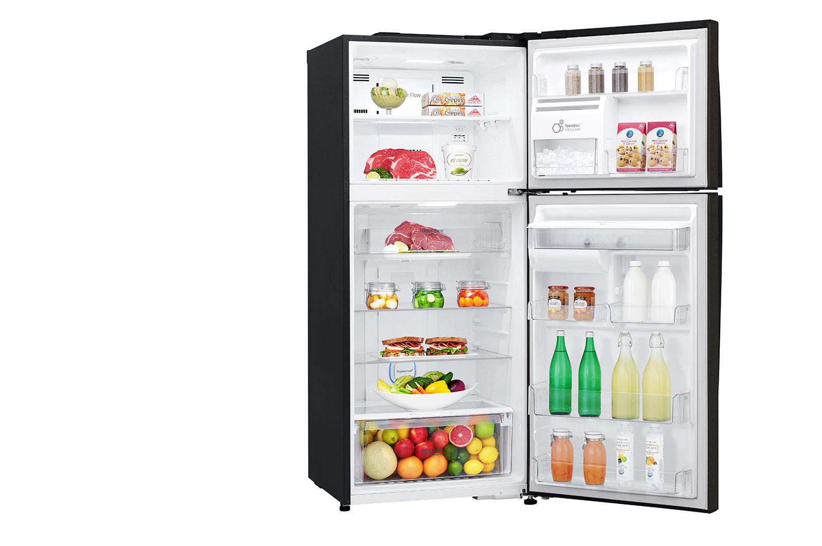 LG Refrigeradora Top Freezer 396L con Door Cooling y ThinQ, GT41AGD