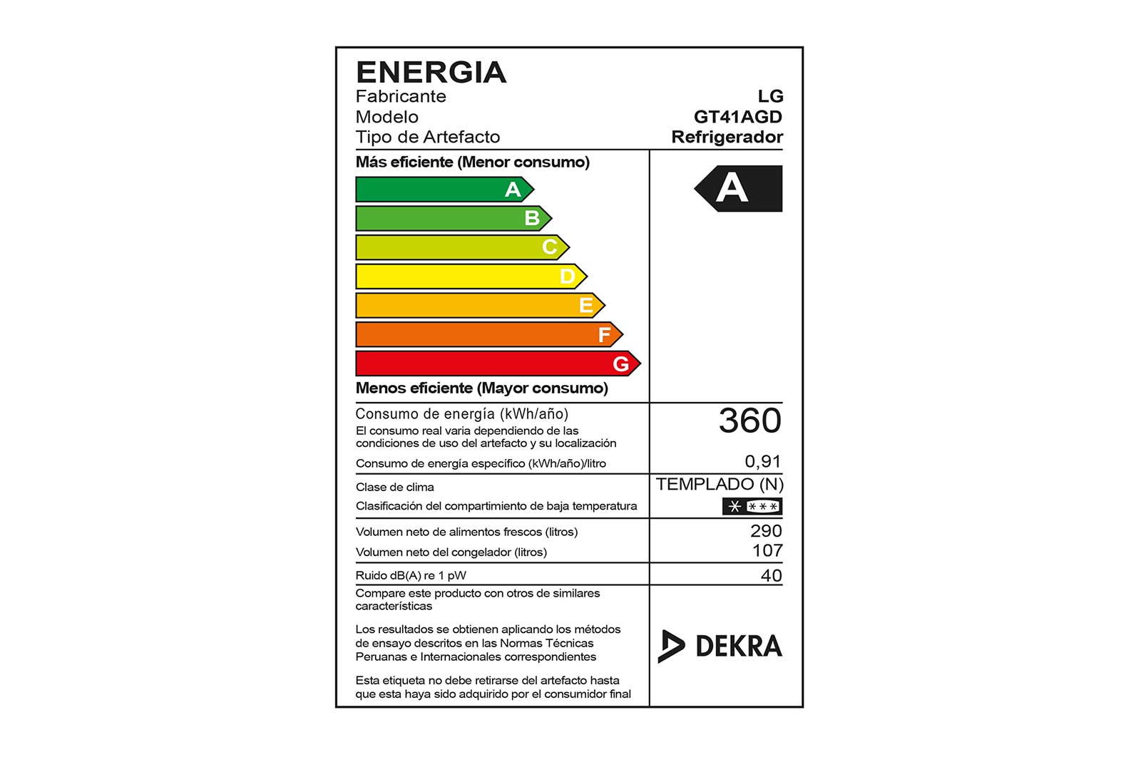 LG Refrigeradora Top Freezer 396L con Door Cooling y ThinQ, GT41AGD