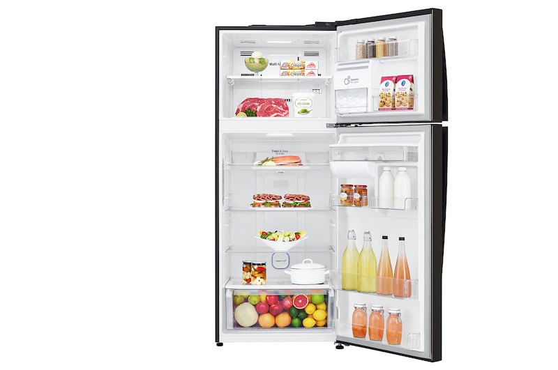 LG Refrigeradora Top Freezer 424L con Door Cooling y ThinQ, GT44AGD