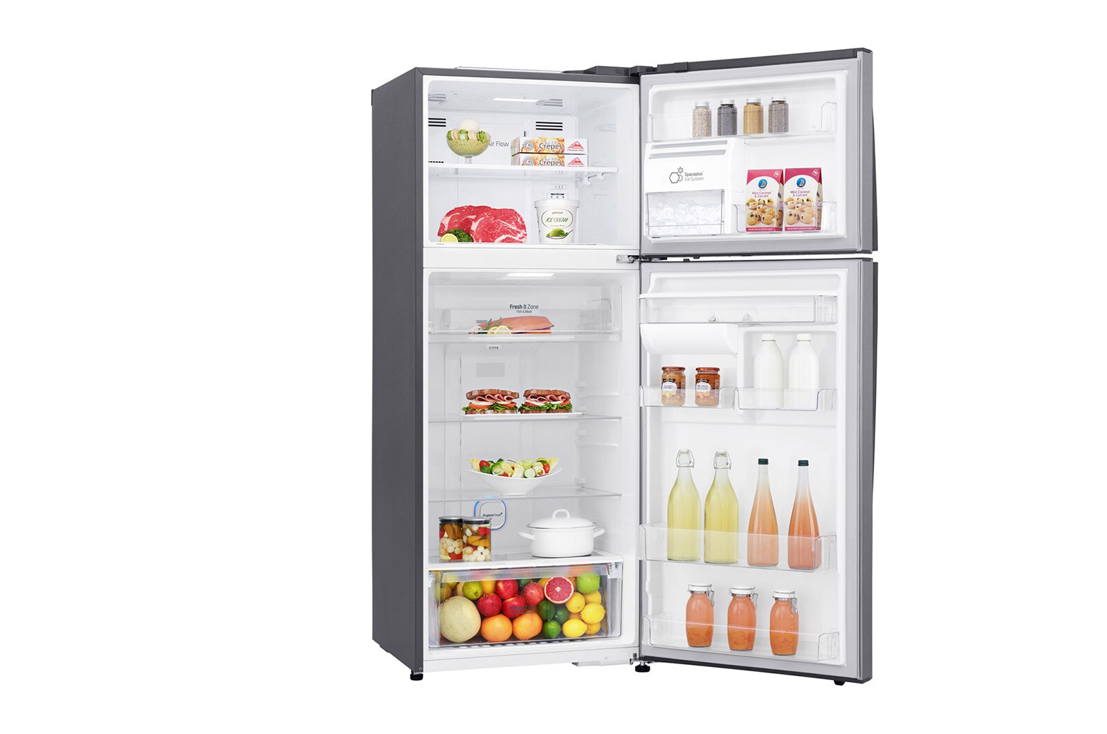LG Refrigeradora Top Freezer 424L con Door Cooling, GT44AGP