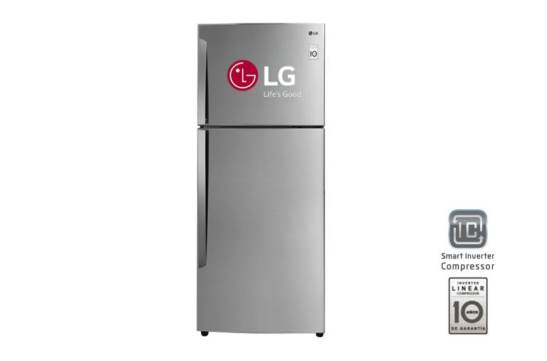 Vista frontal de Refrigeradora con Smart Inverter (10 años de garantía), 410L de capacidad GT44BGP