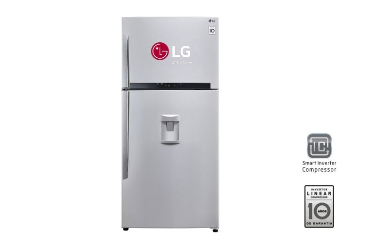 Vista frontal de Refrigeradora con Smart Inverter (10 años de garantía), 511L de capacidad GT50SGP