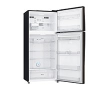 LG Refrigeradora Top Freezer 509 L con DoorCooling, Múltiple flujo de aire y ThinQ, Negro acero, GT51SGD