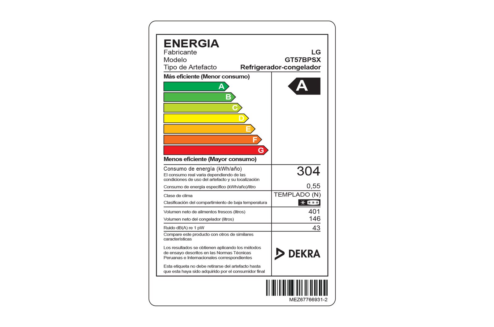 Energy label