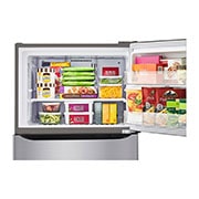 LG Refrigeradora Top Freezer de Gran Capacidad 547L, GT57BPSX