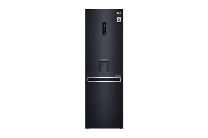 LG Refrigeradora Bottom Freezer 336L con DoorCooling y conectividad Wi-Fi, Matte Black, LB37WGT