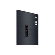 LG Refrigeradora Bottom Freezer 336L con DoorCooling y conectividad Wi-Fi, Matte Black, LB37WGT