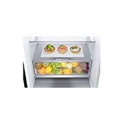 LG Refrigeradora Bottom Freezer 336L con DoorCooling y conectividad Wi-Fi, Matte Black, LB37WGT