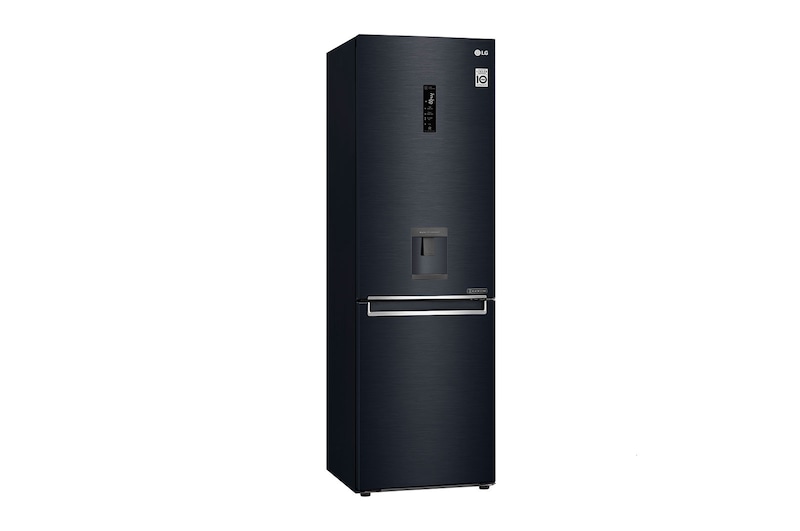 LG Refrigeradora Bottom Freezer 336L con DoorCooling y conectividad Wi-Fi, Matte Black, LB37WGT