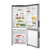 LG Refrigeradora Bottom Freezer 408L con Múltiple Flujo de aire y diagnóstico inteligente, LB41BPP