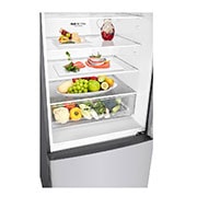 LG Refrigeradora Bottom Freezer 408L con Múltiple Flujo de aire y diagnóstico inteligente, LB41BPP