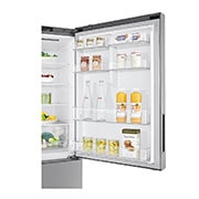 LG Refrigeradora Bottom Freezer 408L con Múltiple Flujo de aire y diagnóstico inteligente, LB41BPP