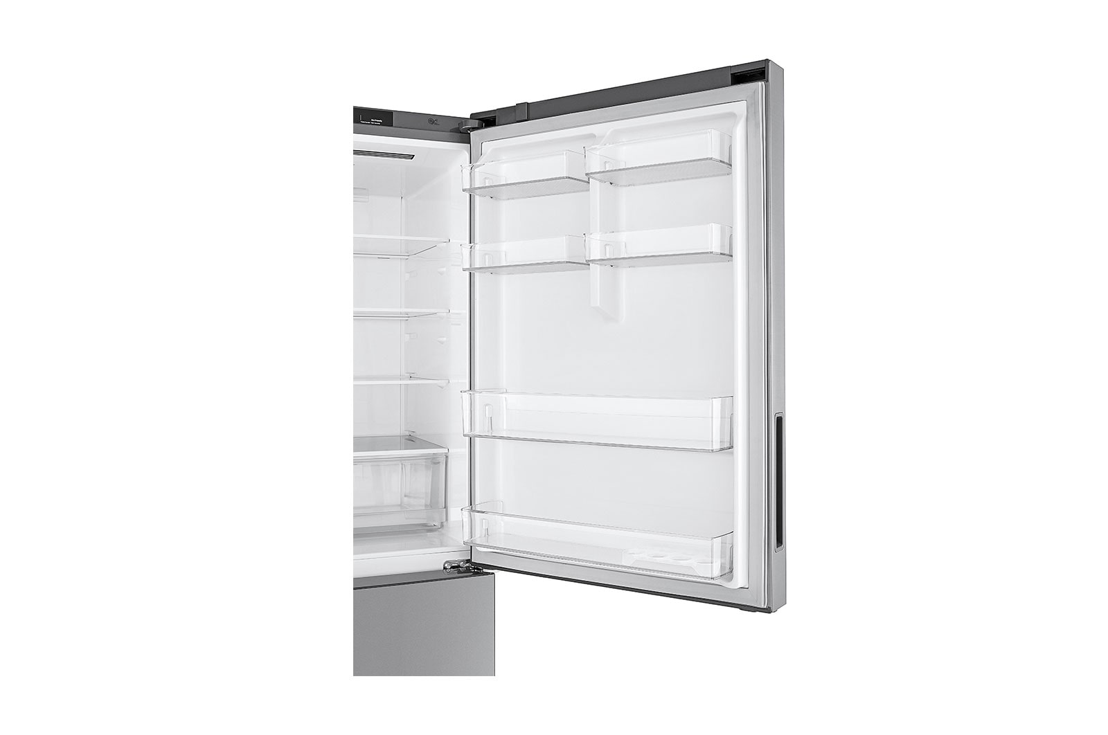 LG Refrigeradora Bottom Freezer 408L con Múltiple Flujo de aire y diagnóstico inteligente, LB41BPP