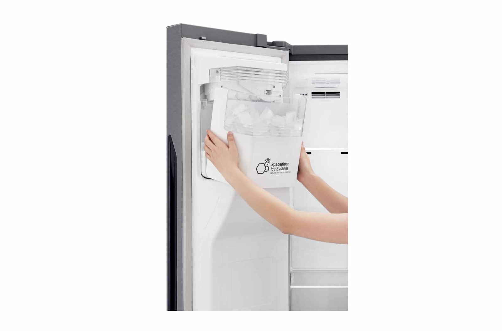 LG Refrigeradora Side by Side 591L con Múltiple Flujo de Aire, LS63SPGK