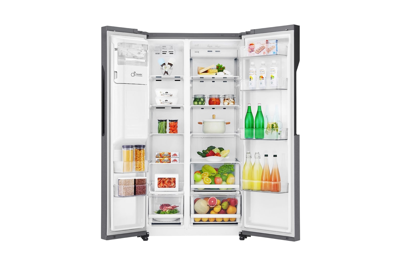 LG Refrigeradora Side by Side 591L con Múltiple Flujo de Aire, LS63SPGK