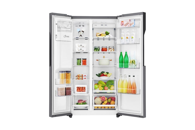 LG Refrigeradora Side by Side 591L con Múltiple Flujo de Aire, LS63SPGK