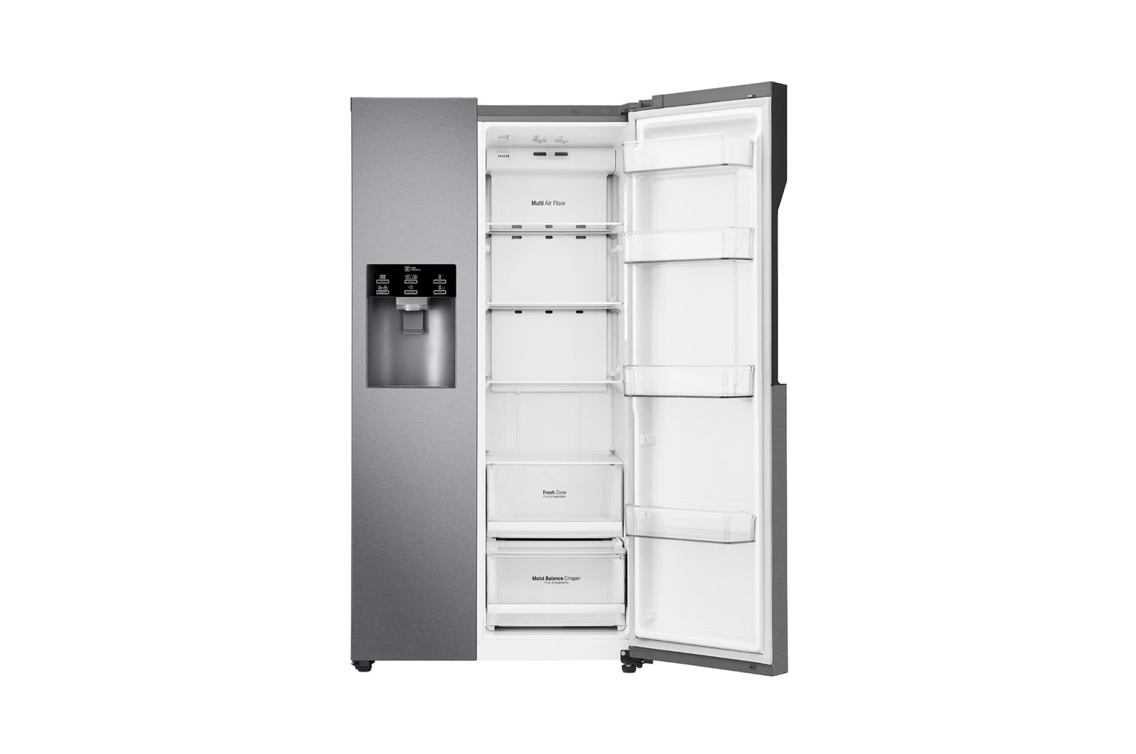 LG Refrigeradora Side by Side 591L con Múltiple Flujo de Aire, LS63SPGK
