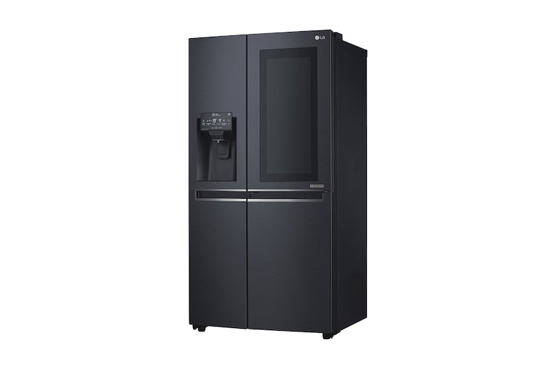 LG Refrigeradora Side by Side 601L, InstaView™ con HygieneFresh+ y conectividad Wi-Fi, Negro Mate, LS65SXT