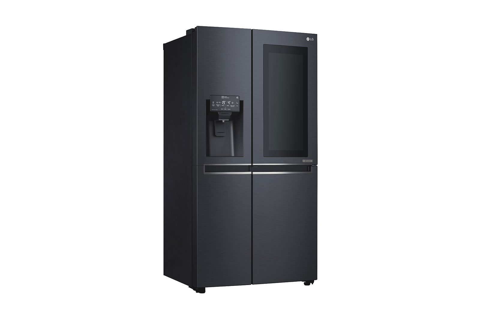 LG Refrigeradora Side by Side 601L, InstaView™ con HygieneFresh+ y conectividad Wi-Fi, Negro Mate, LS65SXT