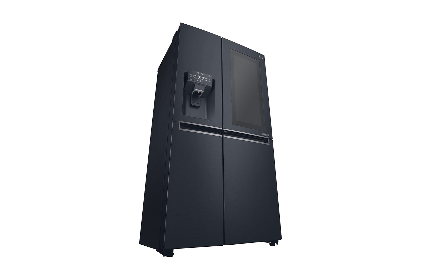 LG Refrigeradora Side by Side 601L, InstaView™ con HygieneFresh+ y conectividad Wi-Fi, Negro Mate, LS65SXT