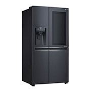 LG Refrigeradora Side by Side 601L, InstaView™ con HygieneFresh+ y conectividad Wi-Fi, Negro Mate, LS65SXT