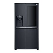 LG Refrigeradora Side by Side 601L, InstaView™ con HygieneFresh+ y conectividad Wi-Fi, Negro Mate, LS65SXT