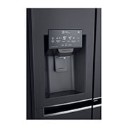 LG Refrigeradora Side by Side 601L, InstaView™ con HygieneFresh+ y conectividad Wi-Fi, Negro Mate, LS65SXT