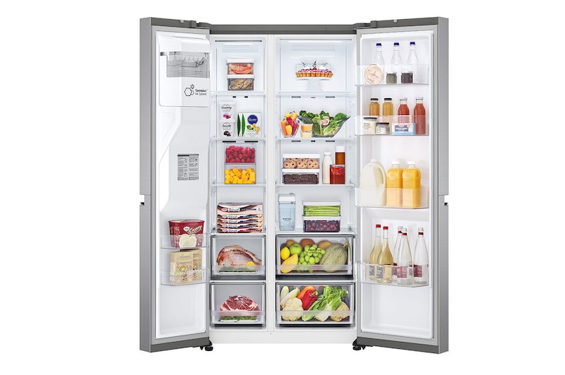 LG Refrigeradora Side by Side 617L, HygieneFresh+ y ThinQ, LS66SPP
