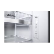 LG Refrigeradora Side by Side 617L, InstaView con HygieneFresh+ y conectividad Wi-Fi, LS66SXN